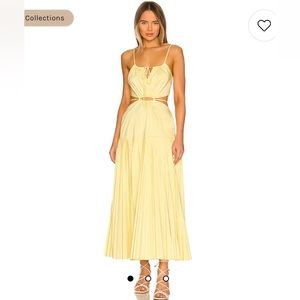 Jonathan Simkhai Rem Maxi Dress in Chamomile